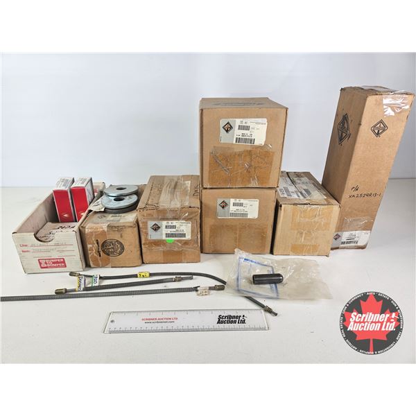 Assorted Truck Parts, Fifth Wheel Kits & Air Fittings