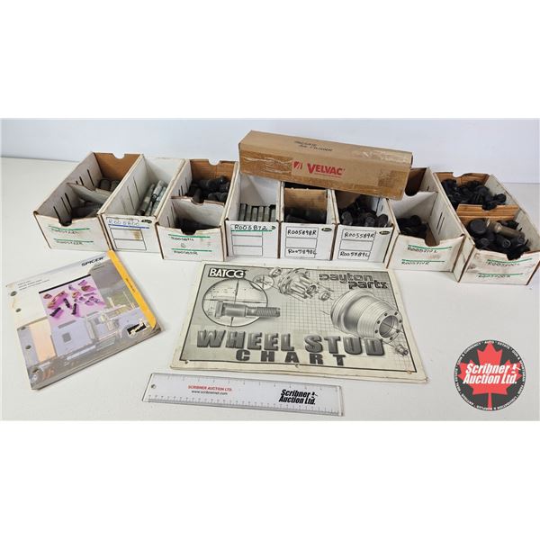 Heavy Duty Wheel Studs & Velvac Air Cylinder