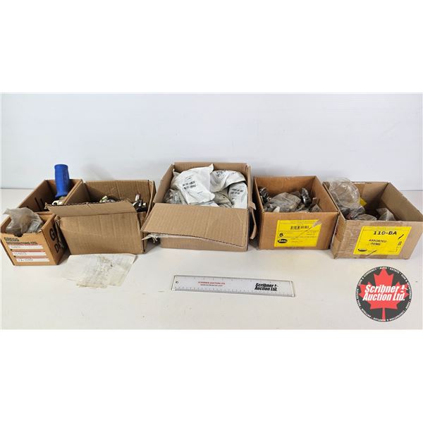 Assorted Air Brake Gladhand Couplings