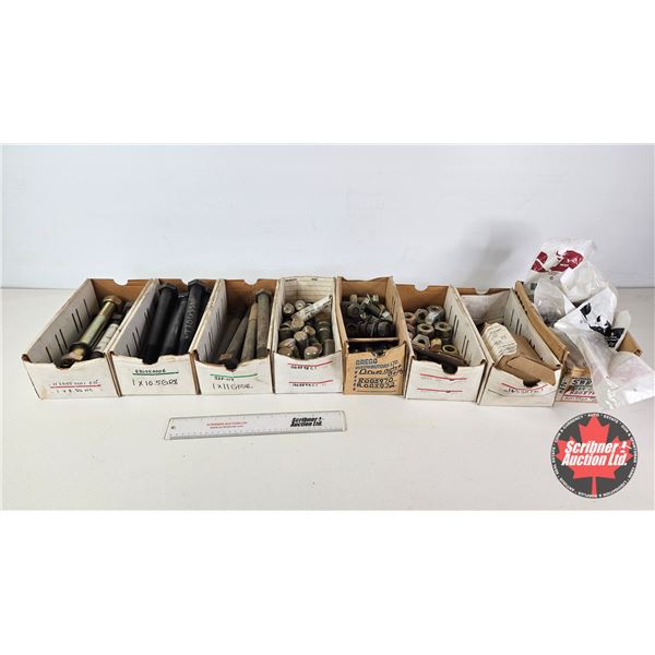 Assorted Heavy Duty Truck Bolts & Nuts