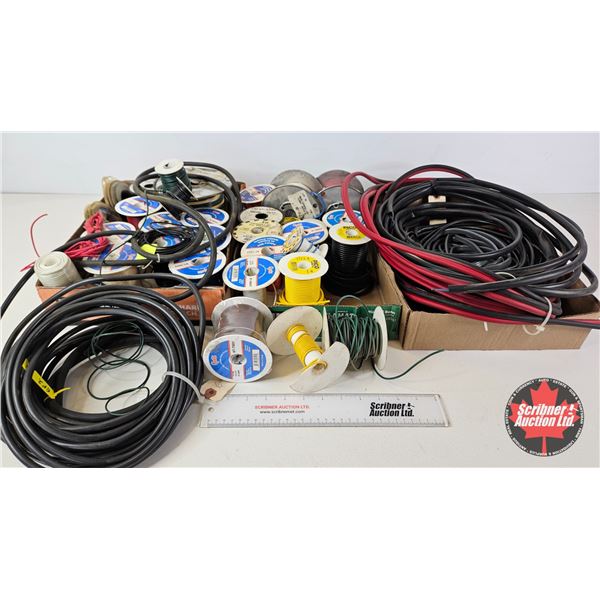 Assorted Electrical Wire & Cable