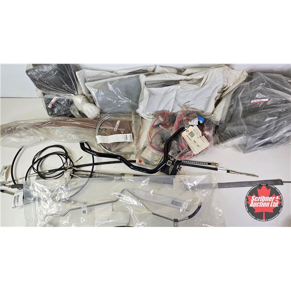 Assorted Truck Cables, Linkages & Parts