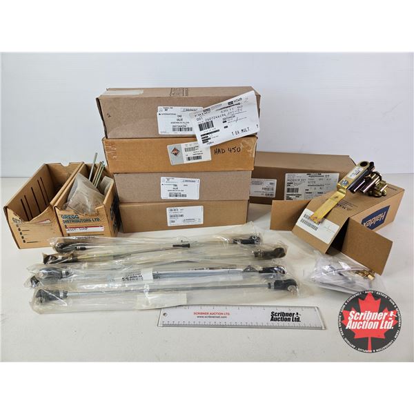 Assorted Truck Height Control Valves & Linkage Parts