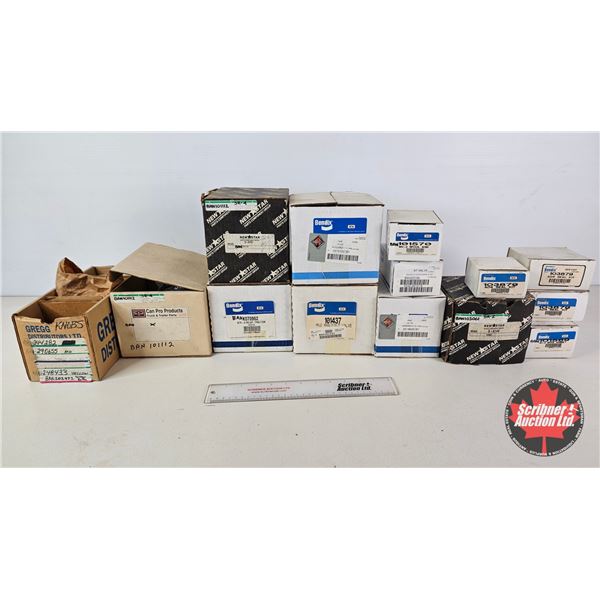 Assorted Bendix Air Brake Valves & Parts