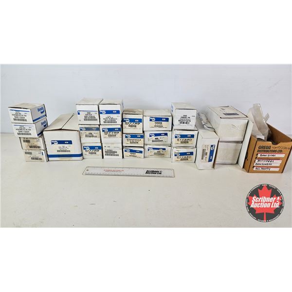 Assorted Bendix Air Brake Valves & Repair Kits