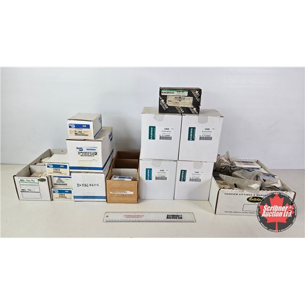 Assorted Truck Air Brake Valves & Parts