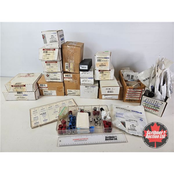 Assorted Meritor WABCO Truck Parts & Fittings