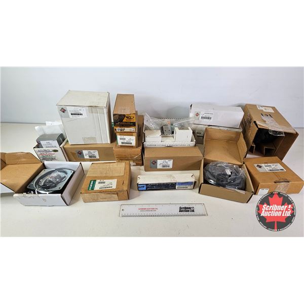 Assorted Truck A/C Compressors, Clutches & Parts