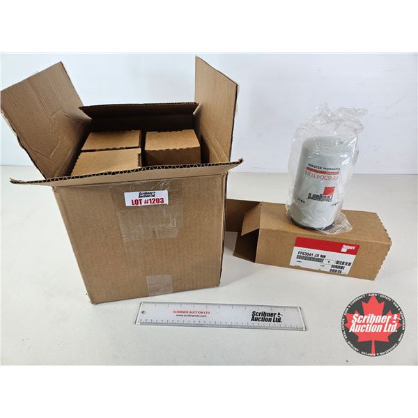 (4) Fleetguard Fuel Filters