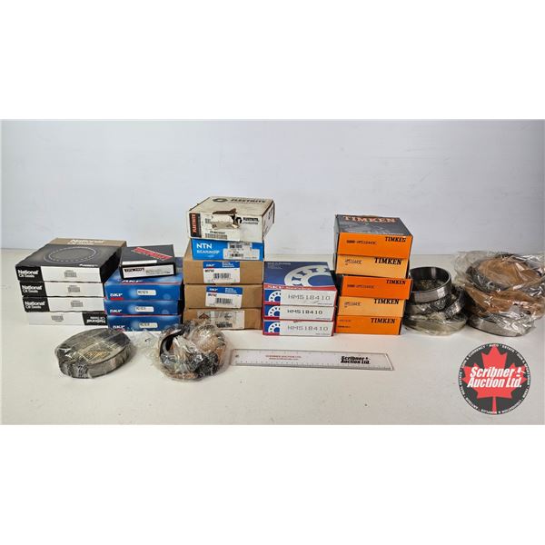 Assorted Bearings & National Oil Seals