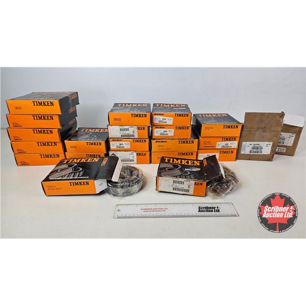 Assorted Timken Bearing Sets