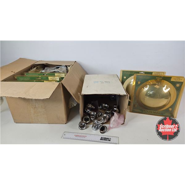Chrome Truck Hubcaps & Lug Nut Covers