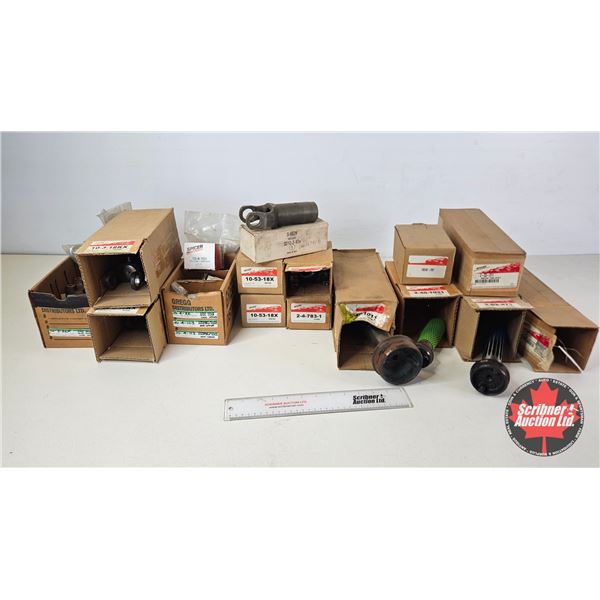 Assorted Driveshaft Slip Yokes & Shafts