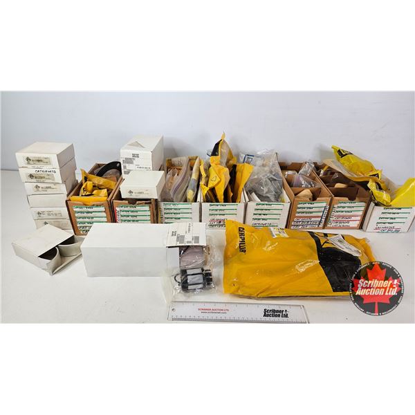 Assorted CAT Gaskets, Seals & Engine Parts