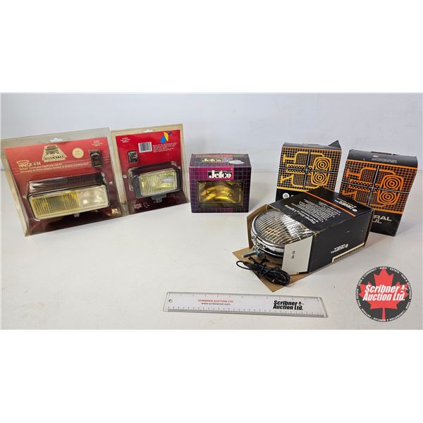 Assorted Driving & Work Lights