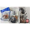 Image 5 : Assorted Amber Truck Marker Lights & Reflectors