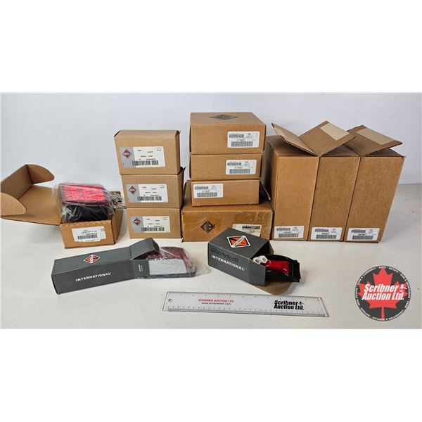 Assorted International Red Truck Lights & Lenses