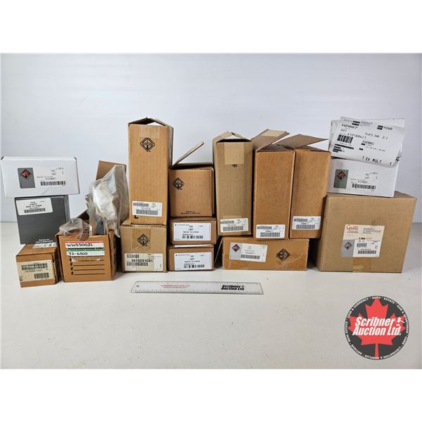 Assorted Amber Truck Lights & Lenses