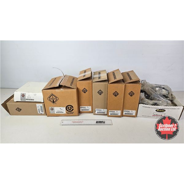 Assorted Clear Truck Lights & Strobe Beacon