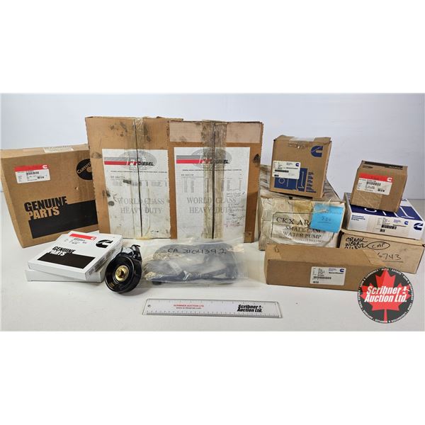 Assorted Cummins Engine Parts & Gasket Sets