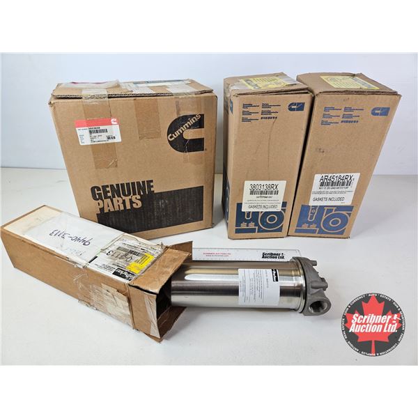 Cummins Water Pumps, Lube Oil Pump & Filter Housing