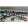 Image 3 : 76 Assorted Drive Belts & Rack