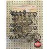 Image 1 : Assorted Hose Clamps & Rack