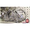 Image 2 : Assorted Hose Clamps & Rack
