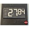 Image 3 : Shell Rotella Oil Advertising Price Sign