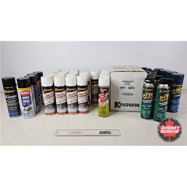 55 New Assorted Automotive Spray Products