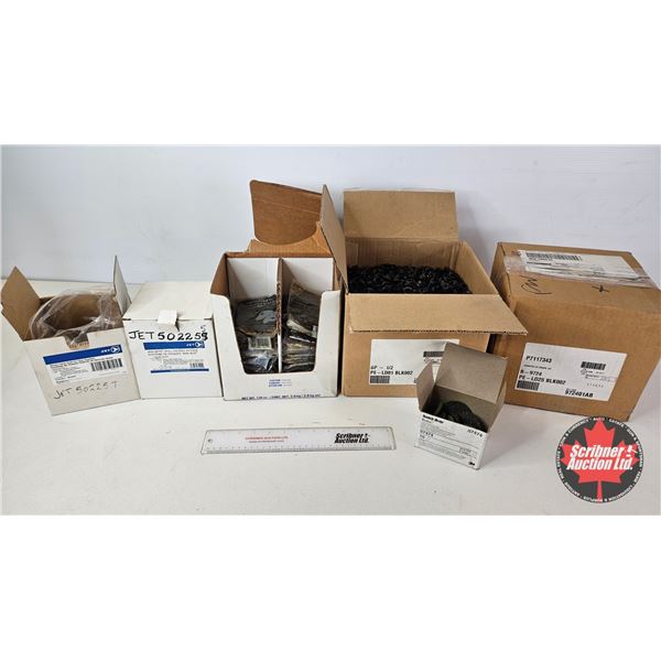 New Abrasive Discs and Assorted Metal Parts