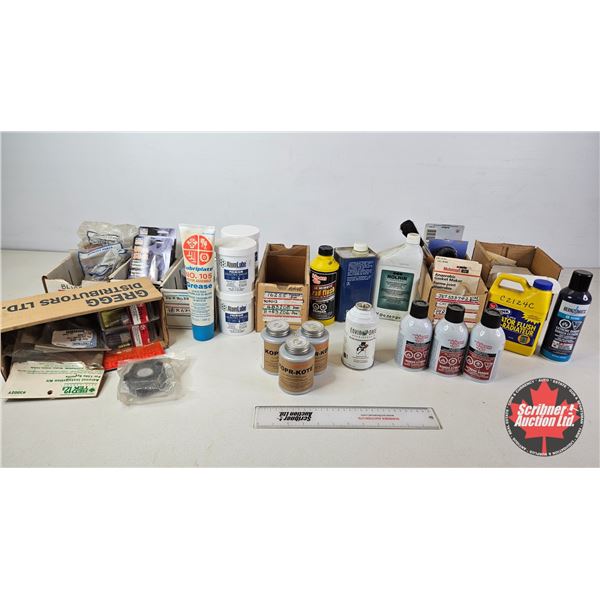 New Assorted Shop Chemicals and Supplies