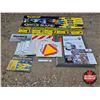 Image 1 : Assorted Truck Shop Signs, Banners and Posters