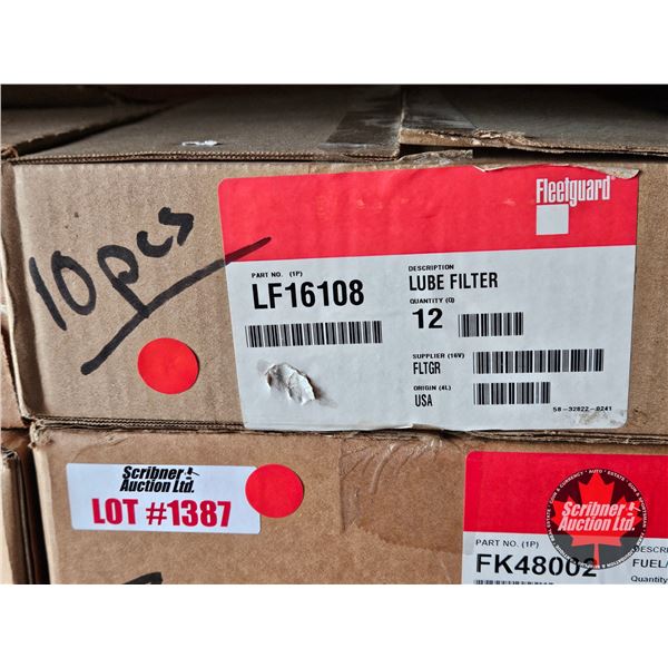Fleetguard Lube Filters & Fuel/Water Separator Kits