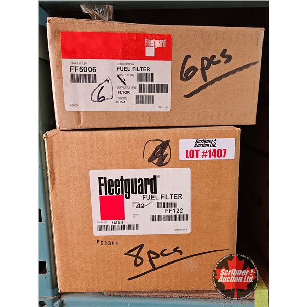 Fleetguard Fuel Filters, 2 Cartons