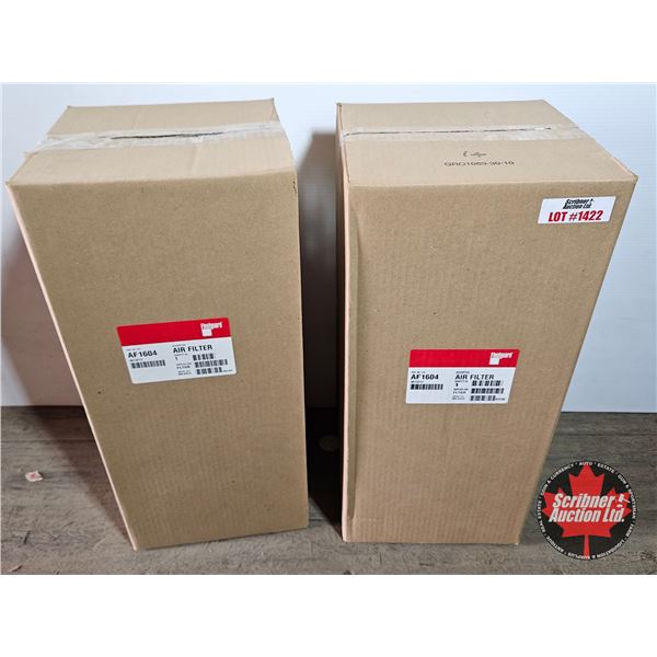 Fleetguard AF1604 Air Filters, 2 Pieces