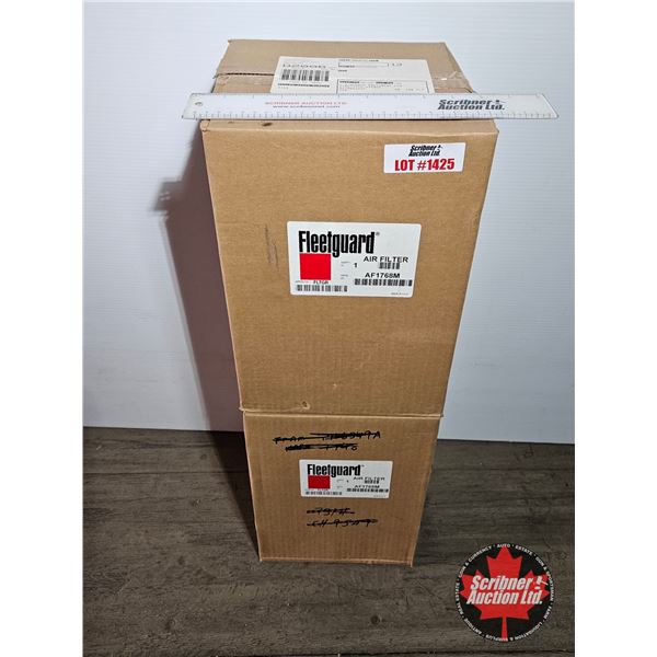 Fleetguard AF1768M Air Filters, 2 Pieces