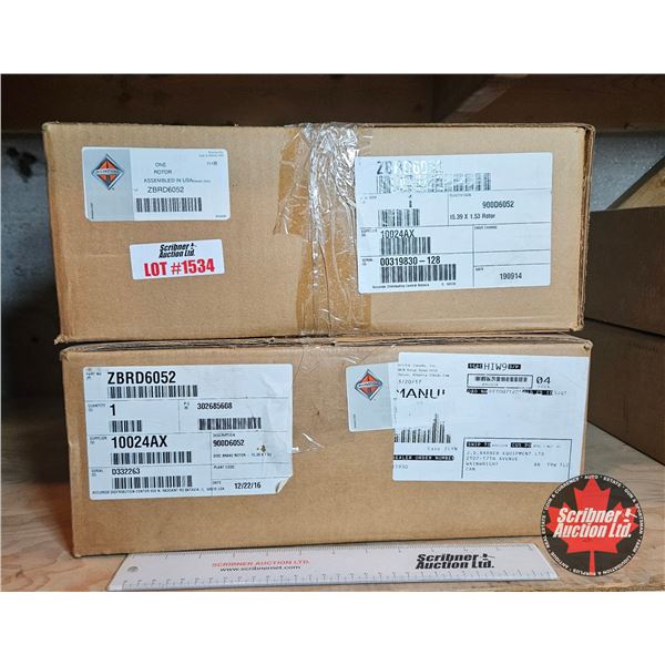 International Disc Brake Rotors, 2 Boxes