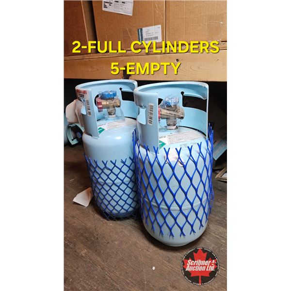 R-134a Refrigerant Cylinders, 7