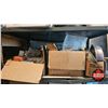 Image 8 : Metal Shelving Unit with Assorted Parts & Supplies