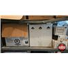 Image 9 : Metal Shelving Unit with Assorted Parts & Supplies