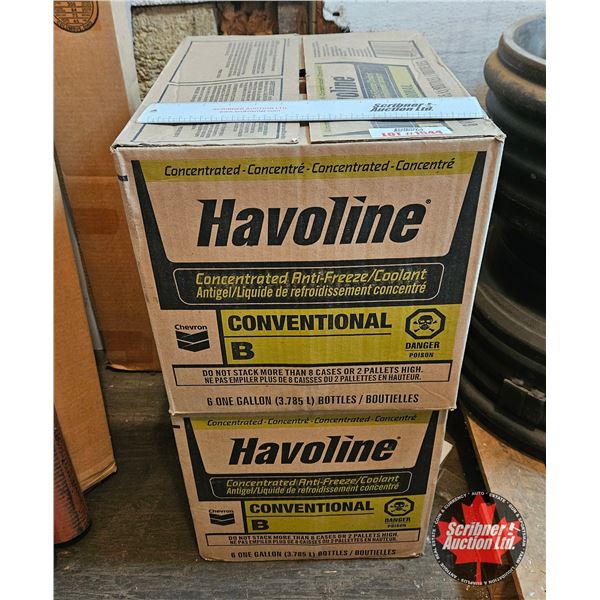 Havoline Concentrated Antifreeze, 2 Cartons