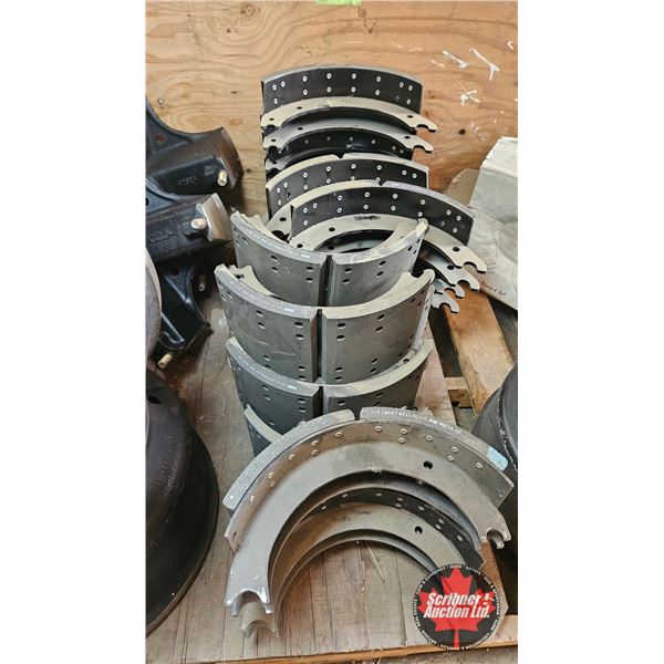 Assorted Truck Brake Shoes