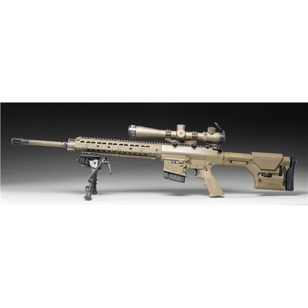 RARE USAF ISSUE KAC M110 SEMI AUTO SNIPER RIFLE W/