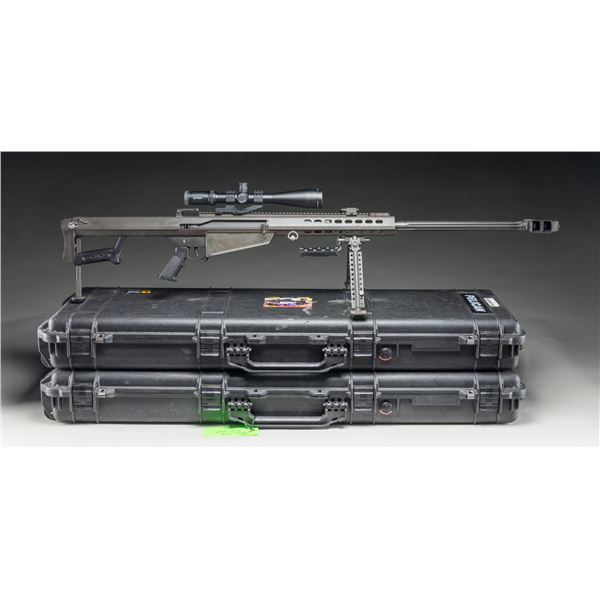 ICONIC BARRETT M82A1 SEMI AUTO RIFLE.