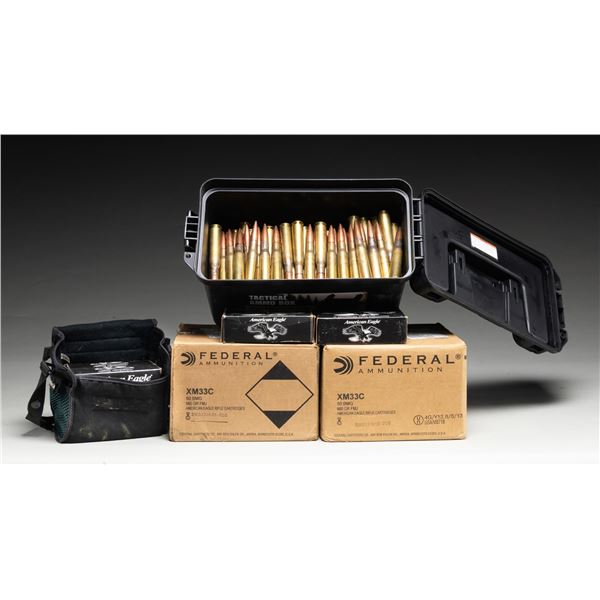 APPROX. 400 ROUNDS OF 50 BMG AMMO.