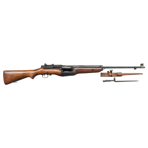 WWII JOHNSON MODEL 1941 SEMI-AUTO MILITARY RIFLE.