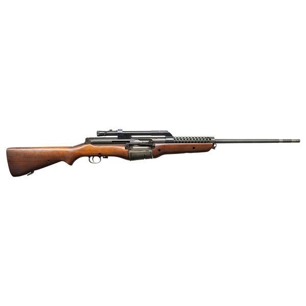 MODIFIED JOHNSON 1941 SEMI AUTO RIFLE.