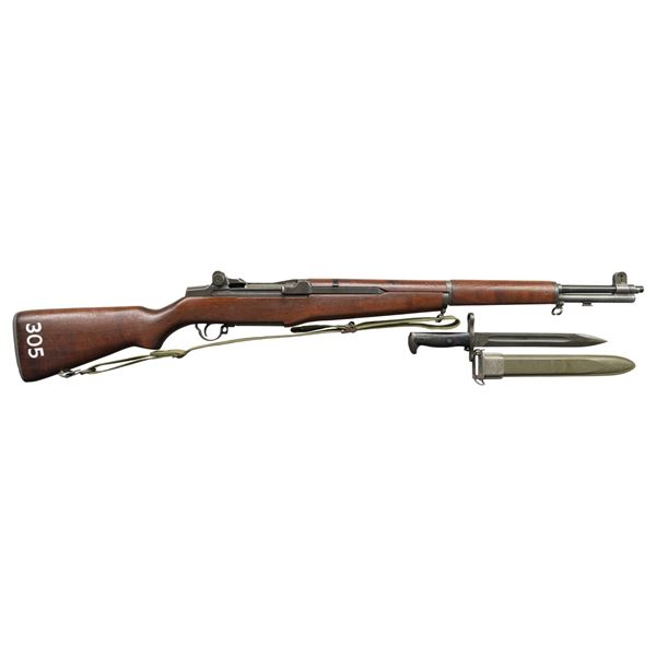 INTERNATIONAL HARVESTER M1 GARAND SEMI AUTO RIFLE.