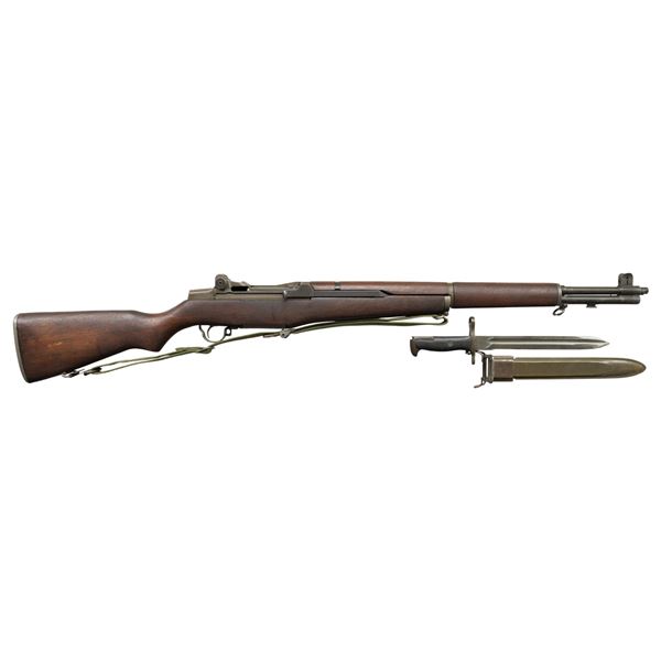 INTERNATIONAL HARVESTER M1 GARAND SEMI AUTO RIFLE.